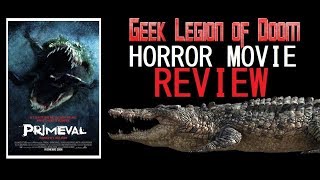 PRIMEVAL  2007 Dominic Purcell  Gustave Killer Crocodile Horror Movie Review [upl. by Nomla]