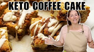 Keto Cinnamon Swirl Coffee Cake [upl. by Yajnas]