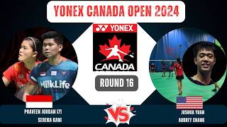 Praveen JORDANSerena KANI INA vs USA Joshua YUANAudrey CHANG Canada Open 2024 Round 16 [upl. by Aenaj951]