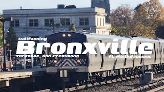 Railfanning Bronxville and More ft BillyFromNYC [upl. by Netsirc]