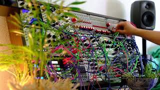 Modular 37 Come To Light  Ambient  Modular404  Loquelic Iteritas Morphagene Verbos Multi Delay [upl. by Hitt]