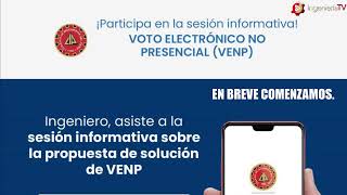 Sesión Informativa propuesta de solución de Voto Electrónico no presencial [upl. by Jake]