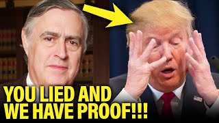 Trump BUSTED by Court For Lying to Judge [upl. by Skcirdnek]