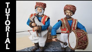 💡 TUTORIAL Lo zampognaro in movimento 🎺 Presepe meccanico DIY⚙️La banda  2° parte [upl. by Ytissac31]