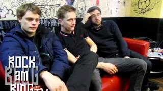 Interview mit Kraftklub Teil 1 von 4 21042012  Köln rockamringblogde [upl. by Jennica]