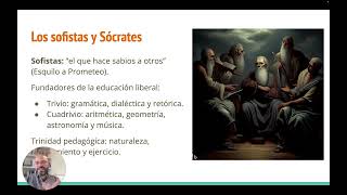 04 Pedagogía y grecia Sócrates Platón y Aristóteles [upl. by Anelagna]