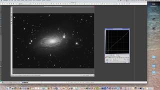 Pixinsight 5 Curve contrasto e nitidezza [upl. by Ojillib]