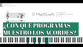 Qué programas uso para grabar mis videos  Chordie App [upl. by Enilecram53]