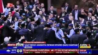 Ricuh Sidang Paripurna Anggota DPR Nyaris Baku Hantam [upl. by Graner495]