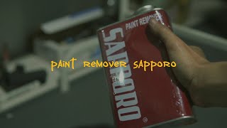 Cara Menggunakan Paint Remover Sapporo  Unboxing amp Tutorial [upl. by Etnwahs]