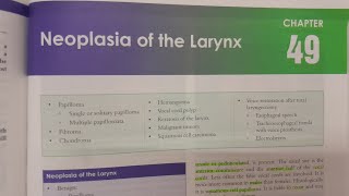 Neoplasia of the Larynx  ENT [upl. by Mateya734]