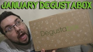 Degustabox January Review amp Unboxing [upl. by Thurlow]