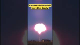 Airburst ammunition can be far more deadly than Point detonate impacts [upl. by Heim]