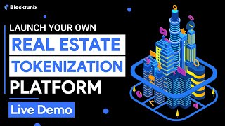 Launch Your Own Real Estate Tokenization Platform  Live Demo on Real Estate Tokenization [upl. by Nosyla]