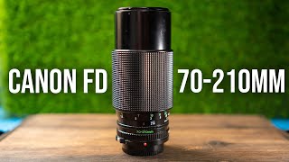 Canon FD 70210mm f4 Mini Review With Photo amp Video Examples [upl. by Azyl]