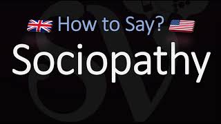 How to Pronounce Sociopathy CORRECTLY American amp British English Pronunciation [upl. by Barina]