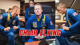 Why quotChair Flyingquot is a Must Before Every Blue Angels Performance [upl. by Yllor]