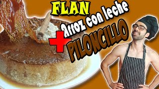 Como hacer Flan de arroz con leche con ¡PILONCILLO  El PinChef Báez  SoyLuisBáez [upl. by Franciscka]