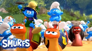 Gargamel becomes a snail • The Smurfs 3D Season 2 • Exclusive Clip [upl. by Eatnuhs]