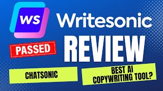 Writesonic Review Quickly and Easily Write Blog Posts in Minutes [upl. by Nnayecats]