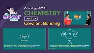 308 Chemistry Covalent Bond  Cambridge IGCSE Chemistry  GCSE O Level  My Second Teacher [upl. by Witte]