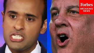 BREAKING Vivek Ramaswamy Makes Shocking 2024 Prediction After Chris Christie Drops Out Of Race [upl. by Dyob]