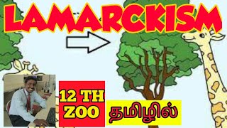 LAMARCKISM  TAMIL  EVOLUTION  USE AND DISUSE THEORY  ACQUIRED CHARACTERS  STD 12 [upl. by Aluap]