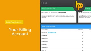 Your BrightPay Connect billing account explained [upl. by Amabel]