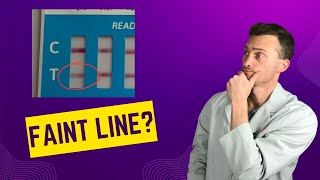 Interpreting home drug test results  Faint line meaning [upl. by Munafo]