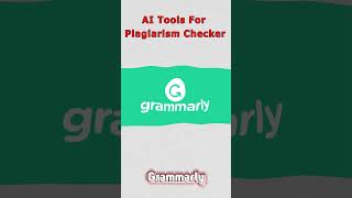 AI Tools For Plagiarism Checker ai aitechnology [upl. by Aeduj167]