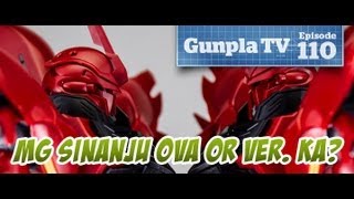 MG Sinanju OVA or ver KA  Gunpla TV 110 [upl. by Geerts]