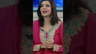 Good Morning Pakistan today Shows pic Actor Nida yasir show Dress Design jewellery highlights DRESS [upl. by Svoboda]