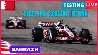 🔴F1 LIVE  2024 BAHRAIN PRESEASON TESTING  Live data Bahrain International Circuit [upl. by Nagaet]