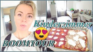 KINDERZIMMER ROOMTOUR LECKER PIZZA Nats lifestyle [upl. by Anielram371]