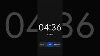 REALME C21Y ALARM Phone SCREEN VIDEO [upl. by Gerson]