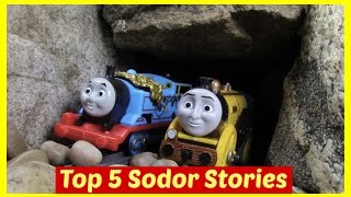 Thomas and Friends Accidents Happen Toy Trains Thomas the Tank Engine Episodes Compilation Top 5 [upl. by Asfah]