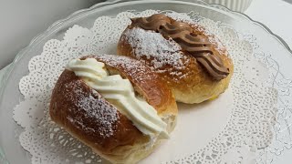 VIENNESI RICETTA ORIGINALE  BRIOCHE ALLA CREMA MORBIDISSIME ricetta facile e deliziosa [upl. by Abelard]