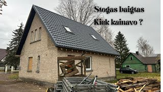 Stogas baigtas kiek kainavo [upl. by Rephotsirhc706]