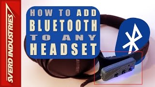 DIY Bluetooth Adapter for ANY Headphones  How To [upl. by Elleunamme304]