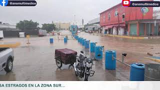 TORMENTA TROPICAL NADIN CAUSA ESTRAGOS EN LA ZONA SUR… [upl. by Bogie]