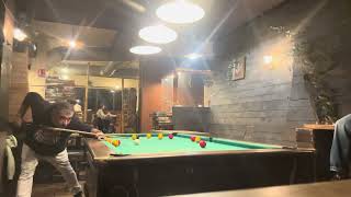 Billard Pro Dudik  BOOM BOOM BOOM  SHOT POOL  Coup Sec 🎱6 [upl. by Nerol226]