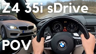 What Its Like to Drive BMWs 300 HP TwinTurbo Roadster  E89 Z4 35i sDrive POV [upl. by Airotkiv]