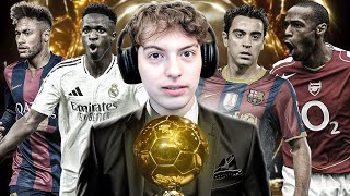 10 CRACKS QUE NUNCA GANARON EL BALON DE ORO  ¿EL FUTBOL FUE INJUSTO CON ELLOS [upl. by Eihtur963]