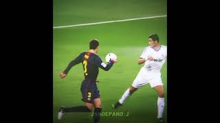 Pique Vs Ronaldo  Ronaldo Trick and Goal 😈 [upl. by Nila]