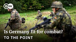 European security Is Germany fit for combat  To the point [upl. by Medarda762]