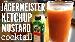 KETCHUP MUSTARD Jägermeister COCKTAIL  The Mast Have [upl. by Adlei]