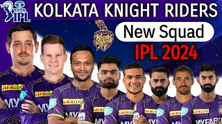 IPL 2024  Kolkata Knight Riders Squad  KKR Team Squad IPL 2024  IPL 2024 KKR Squad  KKR IPL 2024 [upl. by Naget]