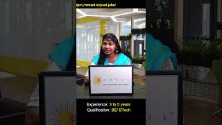 Hiring Design Engineers in Sacha Engineering I BE  B Tech Jobs I WalkInInterview  Chennai Jobs [upl. by Seadon213]