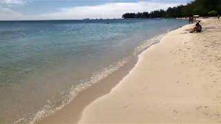 Plage de Mont Choisy  Ile Maurice 4K [upl. by Lerrad]