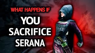 What Happens If You Sacrifice Serana In The Altar Of Boethiah [upl. by Rizas225]